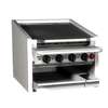Magikitch'n 36in High Production Countertop Gas Coal Charbroiler - CM-SMB-636 
