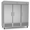Kelvinator 72 Cu ft. (3) Door Stainless Steel Reach-In Freezer - KCHRI81R3DF 