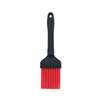 ChefMaster 2in Heat Resistant Basting Brush with Red Silicone Bristles - 90248 