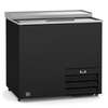 Kelvinator 36in Slide Top Lid Bottle Cooler with Black Vinyl Exterior - KCHBC36 