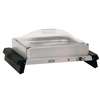 Cadco WTBS-12P Countertop 1/2 Size Buffet Warmer with Clear Lift Off Lid 