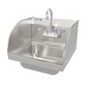 GSW USA HS-1615S-N 16in x 15.25in Wall Mount One-Compartment Hand Sink 