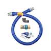 Dormont 72in Blue Hoseâ?¢ 3/4in Basic Moveable Gas Connector Kit - 1675BPQR72 