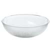 Cambro CamWear 15in (11.2 Qt) Clear Polycarbonate Pebbled Salad Bowl - PSB15176 