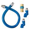Dormont 1650BPQ2S60 60in Double Swivel MAX® 1/2in Gas Connector Hose Assembly 