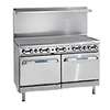 Imperial Pro Series 60in Gas 3/4in Griddle Range with 2 Convection Ovens - IR-G60-CC 