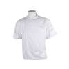 Mercer Culinary Genisis Unisex White Short Sleeve Chef Jacket - XL - M61012WH1X 