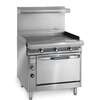 Imperial Spec Series Heavy Duty 36"W Gas Range with 1in Thick Griddle - IHR-G36-C 