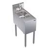 Krowne Metal 12in x 24in Royal Series Underbar Hand Sink Electronic Faucet - KR24-1C-E 