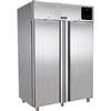 U-Line Commercial 49cuft (2) Solid Doors Self-Contained Reach-In Freezer - UCFZ553-SS71A 