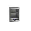 U-Line Commercial 24in Outdoor Rated 5.2cuft Capacity Glass Door Refrigerator - UCRE524-SG33A 