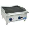 Globe 24in Chefmate Counter-top Gas Charbroiler - Natural Gas - C24CB-SR 