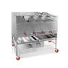 American Range 48in Horizontal (4) Burner Gas Broiler with Built-In Rotisserie - ASHR-48 