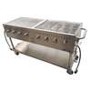 Comstock Castle 60in Outdoor LP Gas Char-broiler barbecue Grill - CS-Gbarbecue-60 