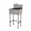 Advance Tabco 18in W Stainless Steel Service Hand Sink - WSS-14-21-FM-F 