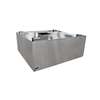 John Boos 60in x 42in Stainless Steel Condensate Box Hood - C2H-60-2-X 