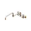 T&S Brass Big-Flo 24in Deck Mount Double Jointed Pot-Kettle Fill Faucet - B-0295 