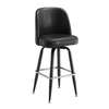 H&D Commercial Seating Back Swivel Barstool with 20in Jumbo Seat - 6307-J 