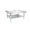 Falcon Food Service 24in x 24in Heavy Duty Stainless Equipment Stand with 2in Edges - ESS-2424-304HD 