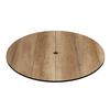 Oak Street Manufacturing Compcor 36in Diameter Round Indoor/Outdoor Table Top - CC36R 