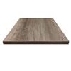 Oak Street Manufacturing Urban 30in x 30in Laminate Table Top - Weathered Barnwood - UB3030-WB 