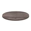 Oak Street Manufacturing Urban 24in Diameter Round Table Top - Weathered Barnwood - UB24R-WB 