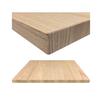 Oak Street Manufacturing Woodland 30in x 42in Rectangular Wood Table Top - Clear Coat - WDL3042-CC 