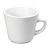 Oneida Buffalo Bright White Ware 7oz Porcelain Vassar Cup - 3dz - F8010000511 