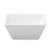 Oneida Buffalo Bright White Ware 15.5oz Porcelain Square Bowl- 3dz - F8010000714S 