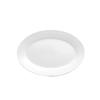 Oneida Buffalo Bright White 10-5/8in x 7-1/2in Oval Porcelain Platter - F8010000352 
