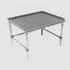 Falcon Food Service 36in x 30in Stainless Steel Equipment Stand - No Undershelf - ES-3036-NU 