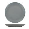 International Tableware, Inc Torino Matte Grey 7-1/2in Porcelain Coupe Plate - 3dz - TN-307-MG 