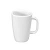 Oneida Buffalo Cream White 10oz Porcelain Square Mug - 3dz - F9000000560S 