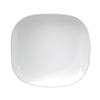 Oneida Buffalo Cream White Ware 5.5in Porcelain Square Plate - 3dz - F9000000111S 