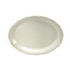 Oneida Buffalo Cream White 12.625in x 9.5in Porcelain Oval Platter - F1560000368 