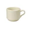 Oneida Classic Cream White 8oz Porcelain Dallas Cup - 3dz - F1000000530 