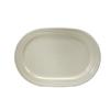 Oneida F1040000361 Espree Cream White 11.75inx 8.25in Oval Porcelain Platter 