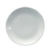 Oneida Fusion Bright White 10.5in Porcelain Coupe Plate - 1dz - R4020000151 