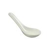 Oneida Fusion Bright White 4.875in Porcelain Wonton Spoon - 6dz - R4020000794 
