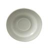 Oneida Ivy Flourish Bright White 6.25in Dia. Porcelain Saucer - 2dz - L5803050500 