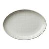 Oneida Luzerne Knit White Body 7.5in Porcelain Oval Plate - 4dz - L6800000325 