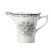 Oneida Lancaster Garden Warm White 6oz Porcelain Creamer - 3dz - L6703068807 