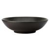 Oneida Luzerne Lava Black 75oz Porcelain Banquet Bowl - 6 Each - L6500000752 