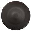 Oneida Luzerne Lava Black 11in Diameter Porcelain Plate - 1dz - L6500000155C 