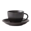 Oneida Luzerne Lava Black 6oz Porcelain Teacup - 2dz - L6500000530 