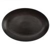 Oneida Luzerne Lava Black 12.5in Diameter Porcelain Fish Dish - 1dz - L6500000367 