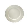 Oneida Manhattan Cream White 7in Wide Rim Porcelain Plate - 3dz - F1560018126 