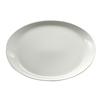 Oneida Royale Bright White 15in x 10.5in Oval Porcelain Platter - R4220000387 