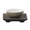 Oneida Rustic Chestnut Porcelain 3in Two-Tone Saucer - 6dz - L6753059503 