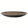 Oneida Rustic Chestnut 12.25in Two-Tone Porcelain Plate - 1dz - L6753059163 